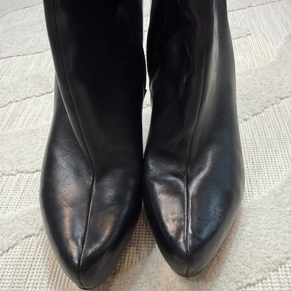 Guess by Marciano Sleek Black Ankle Booties